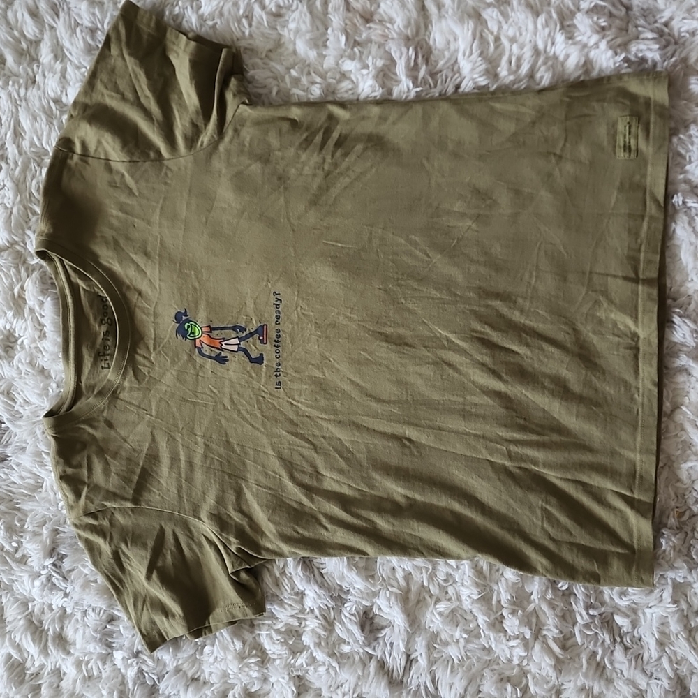 Life is good Zombie Coffee tshirt
